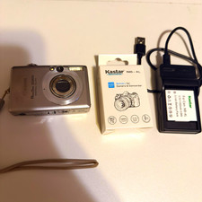 Canon PowerShot SD600 7.1MP 3x Zoom Silver Camera w/ NB-4L Charger & Extra Batt picture