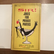 Editors of SIR Magazine SIR Jokes for Private Parties/Forbidden Limericks PB picture
