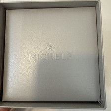 Michele Women's Gold Deco II Diamond Mother of Pearl Bracelet Watch Size 29mm picture