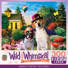 MasterPieces - Wild & Whimsical - Ready to Launch 300 Piece EZ Grip Puzzle picture
