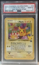 Birthday Pikachu-Holo (24) 2021 Pokemon Celebrations Classic Collection picture