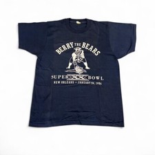 Vintage 1986 Berry The Bears super bowl t Shirt Sz L USA Made picture
