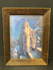 Vintage Maxfield Parrish Enchantment Art Print Framed picture
