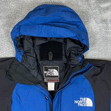 VTG The North Face Summit Series Gore-Tex XCR Jacket Blue Black Mens Small picture