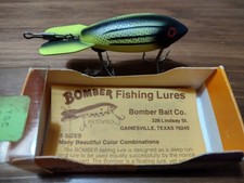 Bomber Vintage Topwater Plug Lure w/ Original Box & Insert picture