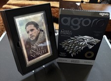 2026 Agoro Game of Thrones Jon Snow Tier 2 5g .999 Silver Foil #572/600 picture