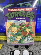 1990 TMNT Teenage Mutant Ninja Turtles World Tour IBM PC Sealed Vintage Rare picture