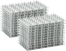 20 Pack Truss Plates 3X6, Pronged Truss Mending Plate with Nail Teeth, Tie Plate picture