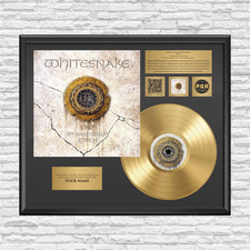 Gold Plated LP Vinyl - Whitesnake - Memorabilia Music Gift | PGR picture