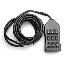 New 9 Switch Box 5m cord airbagit Rocker Switch Air Ride Suspension picture