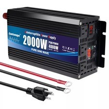 Cantonape 2000W Sump Pump Backup Battery System, Pure Sine Wave Output picture