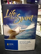NIV Life in the Spirit Study Bible by Zondervan (2003, Hardcover) picture