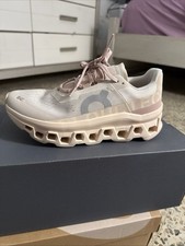 On Cloud Cloudmonster Women's Sneakers Size 7.5 Moon/Fawn Brand New In Box picture