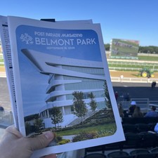 Unused Belmont Park Racing Program from September 18, 2026 Grand Opening picture