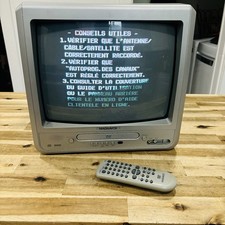 Magnavox MWC13D6 CRT TV DVD Player Combo w/ Remote Control FULLY FUNCTIONAL picture