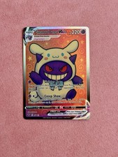 Cinnamoroll Gengar Vmax DIY ACG Pokemon Anime Art Card Custom Collab picture
