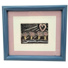 Vintage Cherry Blossom Love Numbered 1/1 Signed Wall Decor picture