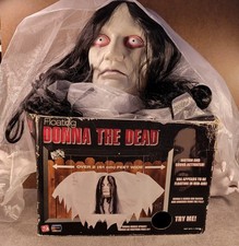 Vintage Gemmy Floating Donna The Dead 2007 Halloween Animated Prop Working picture