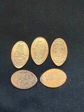 Steven Colbert Pressed Pennies Set Of 5 Pressed By Hand. picture