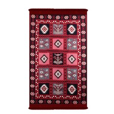 BiggHome 3x5 ft Reversible Vintage Rug, Washable Area Rug for Entryway, 3.2 lbs picture