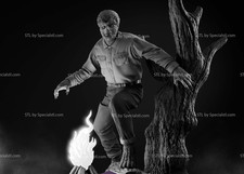 Horror Classic Wolfman 8-inch Height model kit unassembled unpainted picture