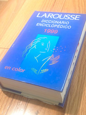Larousse Diccionario Enciclopédico 1999 Spanish Hardcover Illustrated picture