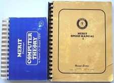 2 Rare 1976 Merit Reporting Inc Shorthand Teaching Manuals For Court Reporters picture