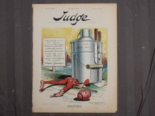 1899 Judge Magazine Enufsed Full Dinner Pail McKinley Prosperity Hamilton picture
