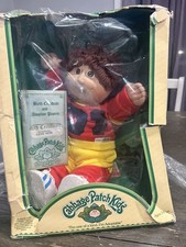 VINTAGE 1984 Cabbage Patch Kids Doll Coleco Papers Never out of Box BOY/READ picture