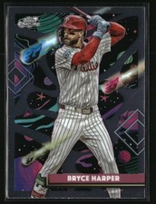 2025 Topps Chrome Cosmic Bryce Harper #200 Philadelphia Phillies picture