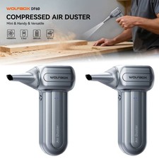 WOLFBOX 2pc DF60 Compressed Air Duster-110000RPM Super Power Electric Air Duster picture