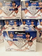 Topps 2026 Series 2 Topps 75 Fanatics Exclusive Baseball Box 56 Cards Parallel picture