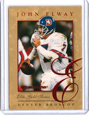 1997 Donruss - Elite Gold Series - John Elway #13 Gold Promos /2000 - Broncos picture