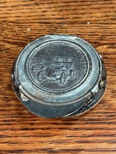Antique Early 1900’s Advertising Leather Coin/Change Purse Chauffeur’s Hat picture