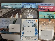 Michael Clay Thompson MCT Grammar Caesars English Partial Level 1-3 Homeschool picture