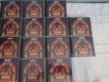 Lot of 14 Time-Life Your Hit Parade CDs from 1940-1959 picture