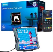 NEW Govee Gaming Pixel Light RGBIC LED Panel WiFi Alexa 32x32 Game Room Decor picture