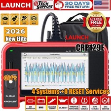 LAUNCH CRP129E Elite OBD2 Car Scanner 4 System ENGINE/ABS/SRS/AT Diagnostic Tool picture