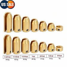 14PCS Universal Motorcycle Reusable Brass Wheel Spoke Balance Weights Refill picture