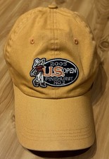 Vintage 2005 US Open Pinehurst No. 2 Golf Hat Cap Special Edition Mustard Gold picture