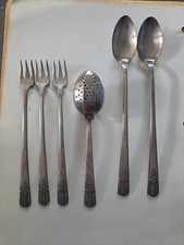 Vintage Wm. A Rodgers A1 Plus 6 Piece Silverware picture
