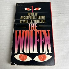 Vintage 1979 The Wolfen Whitley Strieber Bantam PB Horror Paperbacks from Hell picture