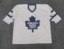 Vintage Toronto Maple Leafs White Jersey Mens Sz XL Hockey Canada picture