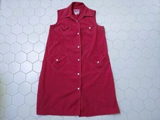 1960s-1970s Lounge Craft Original House Dress Vintage Mid Century Fashion Medium picture