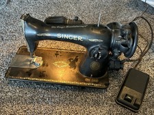 Vintage 1952 Singer Model 66 Electric Sewing Machine (AK942859) - Light Works picture