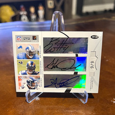 Playoff 2004 Prime Pairings PP-34 Steven Jackson Phillip Rivers RC AUTO 9/9 picture