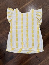 TMHL Women’s Size Small Short Sleeve Flutter Sleeve Shirt picture