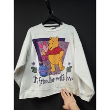 Vintage 1990s Winnie the Pooh Crewneck Size Medium picture