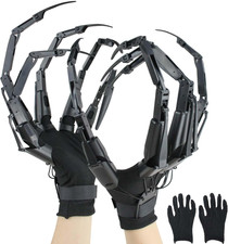 Halloween Articulated Fingers with Extension Nails & Gloves, Upgrade 3D Claw Han picture
