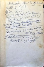 Vintage 1947 Harmon Family Bible (Bible Rescue #647) picture